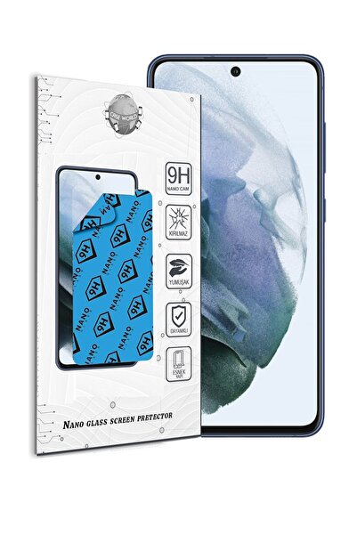 CaseWorld Samsung Galaxy S21 Fe Nano Ekran Koruyucu Kırılmaz Esnek Cam