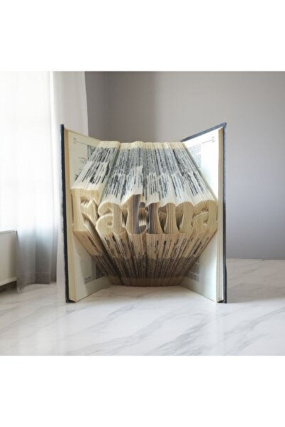 Bookartist Hediyelik İsme Özel Ansiklopediye Kitap Katlama