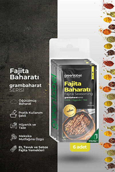Greenlabel Fajita Baharatı 30 gr