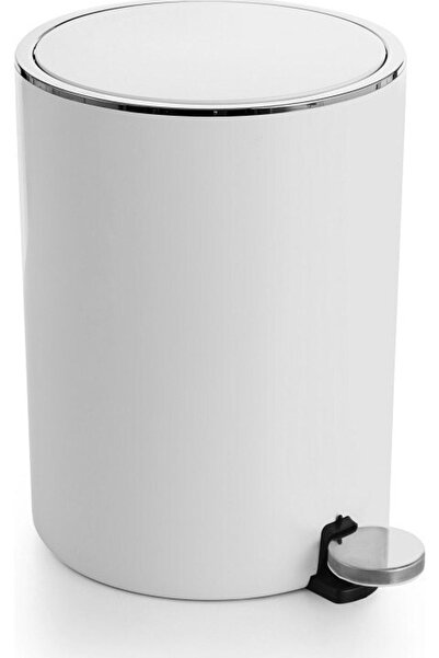 Prima Nova Primanova Lenox Pedallı Çöp Kovası Beyaz 5 Lt - M-e66-01