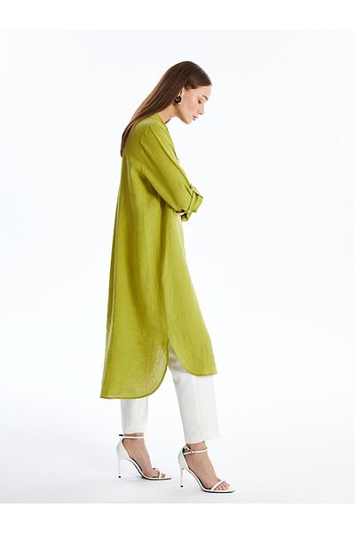 LC Waikiki Cămașă tunică pentru femei LCW Oversize Linen