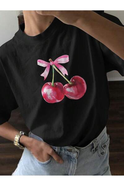 Jose Clothing Γυναικείο μπλουζάκι Relax Fit - με τύπωμα , Κοντό μανίκι