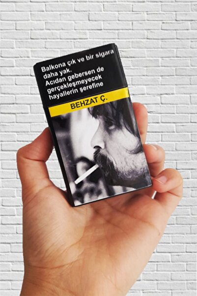 SARANG Behzat Ç. Hayaller Standart Plastik Sigara Tabakası Kutusu