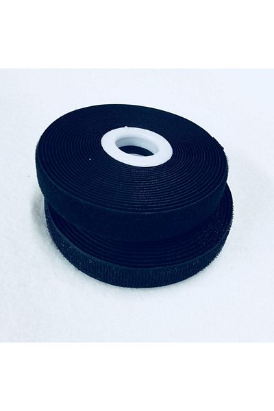 Kotex Black Velcro Tape 5 Meters Velcro Tape (AMERICAN ZIPPER) 2 Cm Wide 5 Meters