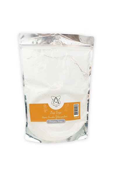 Alze Kimya Hobi Kokulu Taş Tozu 1kg Hobi Harcı Hızlı Koruma Pürüzsüz Yüzey Saksı Vazo Mumluk Heykel Yapımı İçin