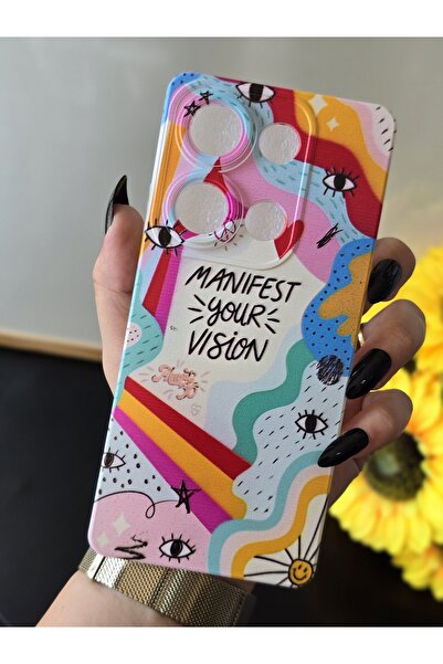 SUPER FRAME حافظة هاتف شفافة مطبوعة متوافقة مع هاتف Xiaomi Redmi Note 13 PRO ...