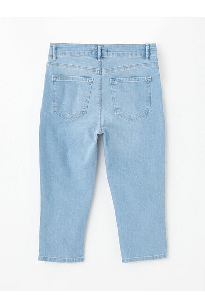 LC Waikiki LCWAIKIKI - Klassische Slim-Fit Damen Jeans Capri