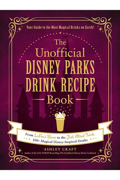 Penguin Books Ashley Craft Drink Recipe Book for Disney Parks