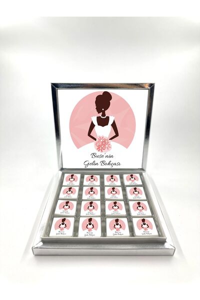 TuNa Chocolate 32 Adet Gelin Bohça Çikolatası