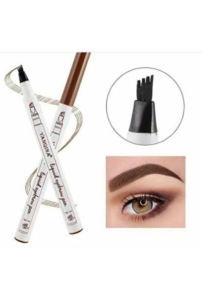 Roesıa Rose Cosmetics Kahverengi Fine Sketch Mikroblading Kaş Kalemi / Brow T...