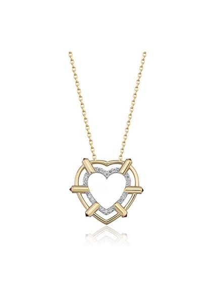 CHARMLUCKY Steel Leyla Aura Necklace