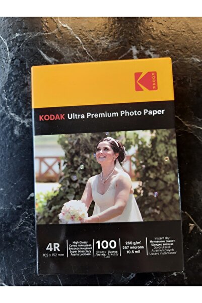 Kodak 260 Gr 10×15cm Ultra Premium Parlak Inkjet Fotoğraf Kağıdı