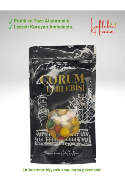 LEBLEBİCİ HANIM Meşhur Çorum Özel Serisi Meyve Dolgulu Çikolata Kaplama Draje 500 gr
