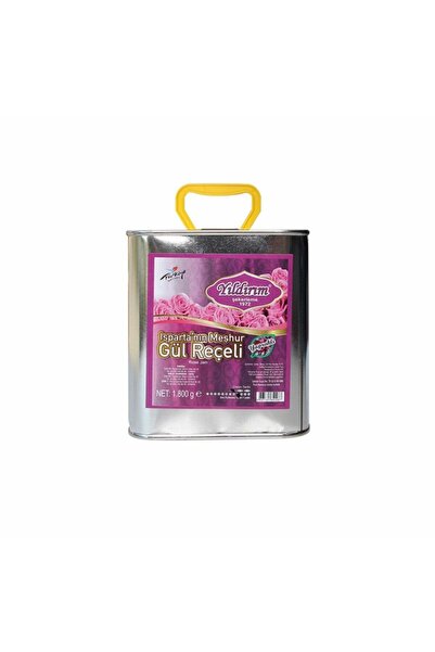 Yıldırım Şekerleme Gül Reçeli Teneke 1800gr