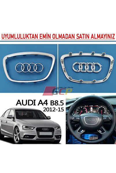 GCP German Car Parts Audi A4 B8.5 Direksiyon Krom Çerçeve - A3 8v Airbag Kapa...