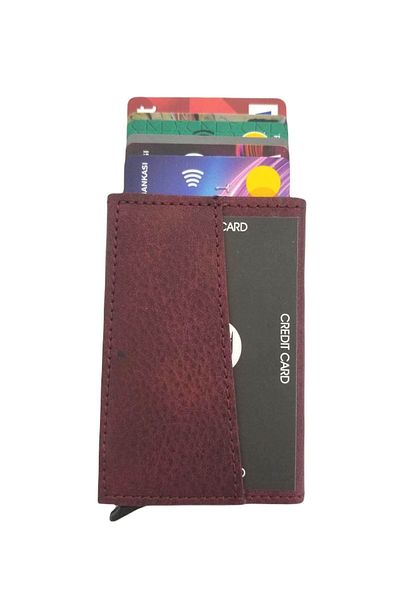 Emek Minimalist Secrid Automatic Mechanism Metal RFID Protected Credit Card Holder