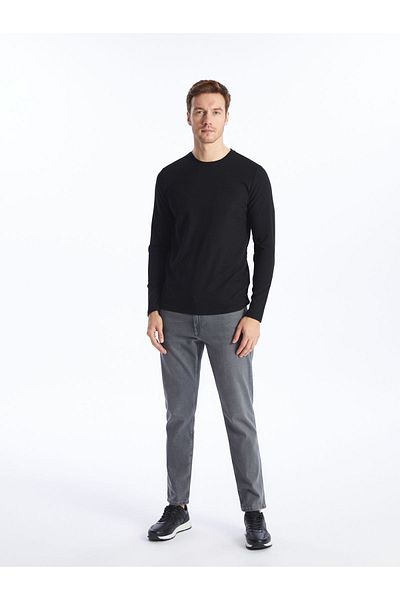LC Waikiki Men's Long Sleeve Crew Neck T-Shirt