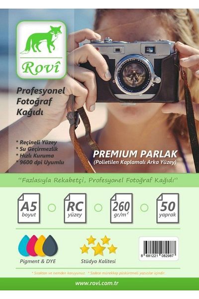 Emek 50Pcs A5 Photo Paper for Epson L3210 L3250 L3150 L3151 L3156 L3060 Compatible