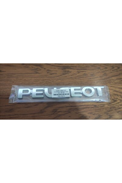 OEM PEUGEOT BAGAJ YAZISI 1998 - 2006 MODELLER ARASI UYUMLU PEUGEOT 206 UYUMLU...