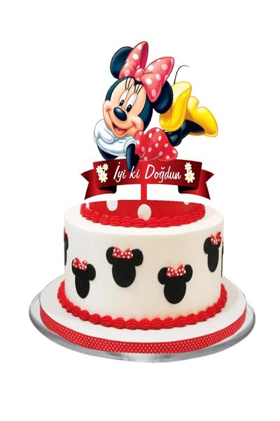 Butik Minnie mause maket pasta - Minnie mause pasta süsü
