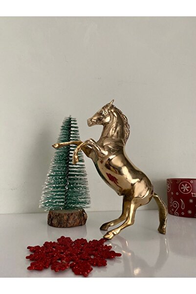 hediye Pirinç At Heykeli