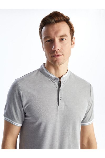 LC Waikiki Men's - Judge Collar Short Sleeve T-Shirt