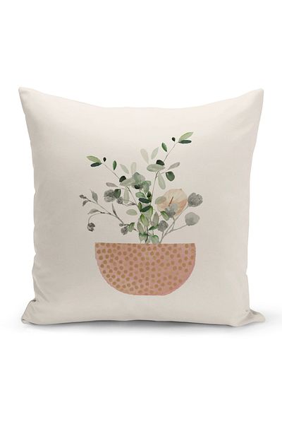 Bertille Home Minimalist Series - Σετ 8 μαξιλαροθήκες με ψηφιακή εκτύπωση