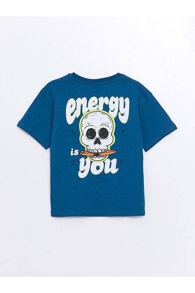 LC Waikiki Tricou pentru băiat LCW Kids Crew Neck Tok Fabric