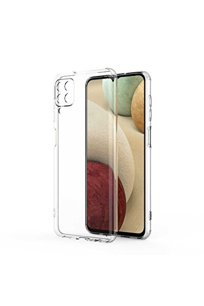ZM STORE Samsung Galaxy A12 / M12 Uyumlu Kılıf Zore Kamera Korumalı Yumuşak S...