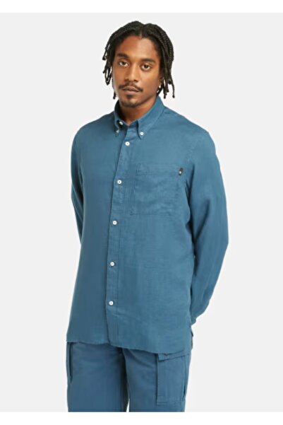 Timberland Linen Chest Pocket Shirt