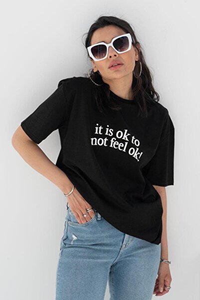 Jose Clothing Γυναικείο μπλουζάκι Relax Fit - με τύπωμα , Κοντό μανίκι