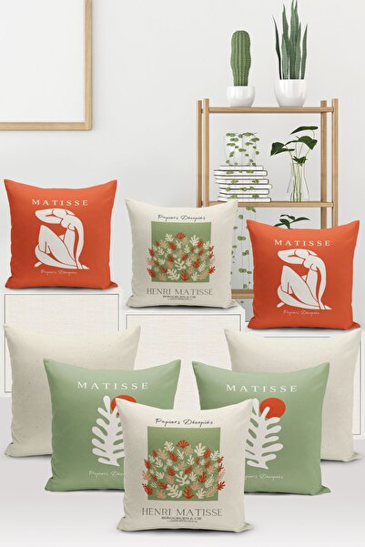 Bertille Home Художня серія Двосторонній набір чохлів для подушок з цифровим ...