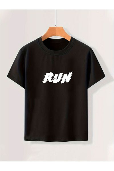 Let's Wear Тениска за момче - с принт Run