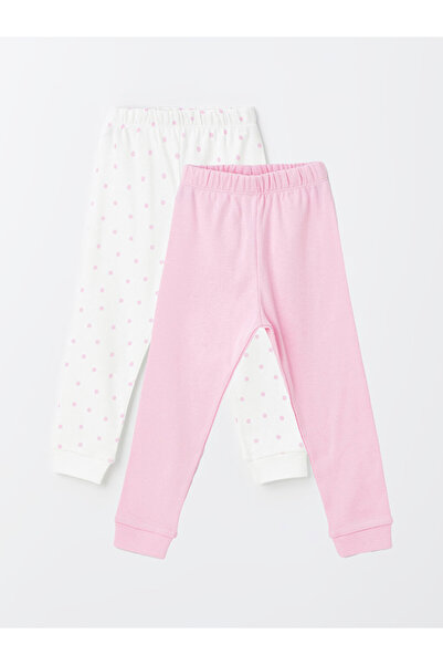 LC Waikiki 2 db elasztikus derék pizsama alsó készlet kislányoknak