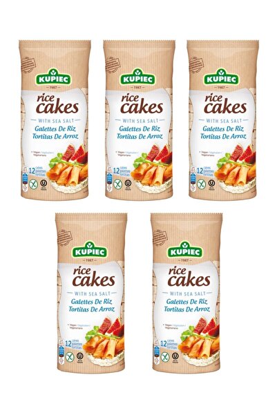 Kupiec Kupıec Cakes Vegan Deniz Tuzlu Pirinç Patlağı 120 Gr X 5 Adet Avantaj ...