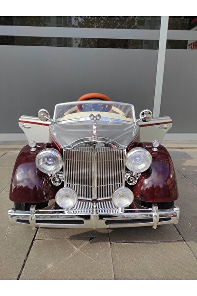 KNT ROLLS Rolls Royce 12 V 4x4 Klasik Model Akülü Araba Ceptel