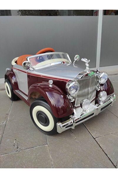 KNT ROLLS Rolls Royce 12 V 4x4 Klasik Model Akülü Araba Ceptel
