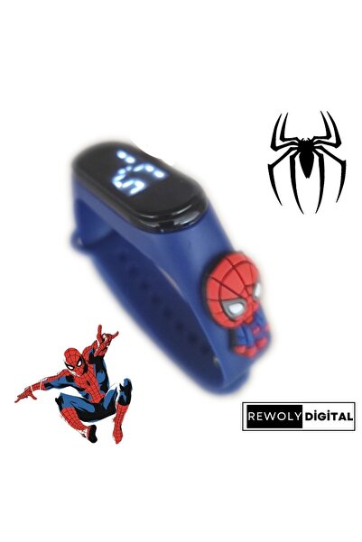 Rewoly Spiderman Örümcek Adam Desenli Çocuk Kol Saati