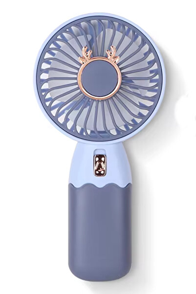 Kamardey Usb Şarjlı Taşınabilir El Fanı Ev Ofis için Masaüstü Standlı Mini Fa...