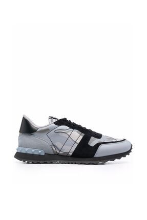 Valentino Garavani Siyah Rockrunner Camouflage Sneakers Fiyat Yorumlar Trendyol