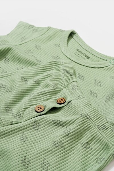 BabyCosy Organik Modal Fil Baskılı 2 Li Takım