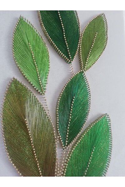 NisanSanat Filografi Yaprak Tablo