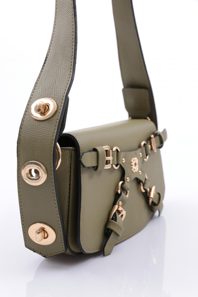 DGN Green Patterned Women's Bag - 11282328135102