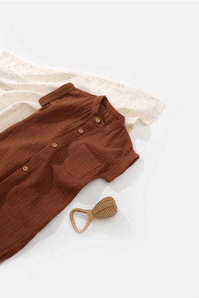 BabyCosy Salopetă organică fără mâneci