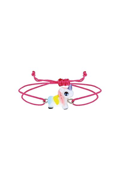 Tres Jolie Lollie Cam Unicorn Bileklik / Halhal