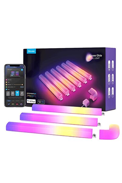 Govee Glide RGBIC Duvar Aydınlatma Bar 6+1