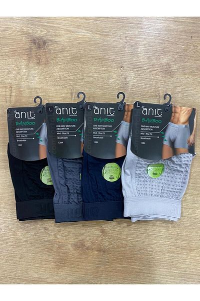 Edacan Ανδρικό Bamboo Boxer - Memorial 4 Pieces Breathable Fabric