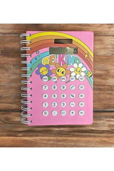 cosmic kırtasiye süslü hesap makinalı defter