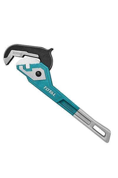 Badem10 14'' Total Ratcheting Pipe Wrench - 5.2 cm Spanner, 35 cm Length Wrenched Removal Clamping Holding