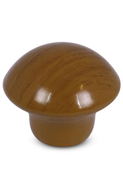 Badem10 Buton ciupercă Mobilier Bucătărie Sertar Dulap Ușă Dulap Mâner Mâner Mâner Culoare Stejar Metal 10 buc